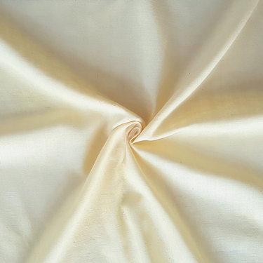 Peace Silk CREMA • plain weave cream • 100% silk