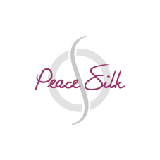 Organic Peace Silk RAMA • plain weave natural white • 100% silk