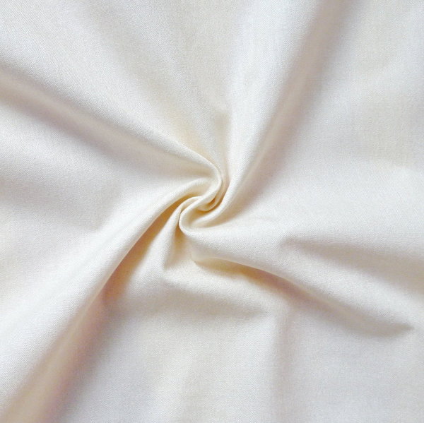 Organic Peace Silk TAMANA • plain weave handwoven • 100% silk natural white