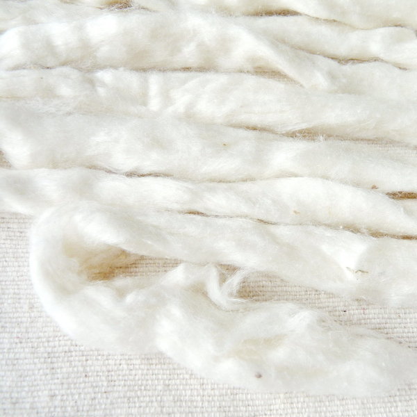 Peace Silk slivers • 100% organic silk 100 g