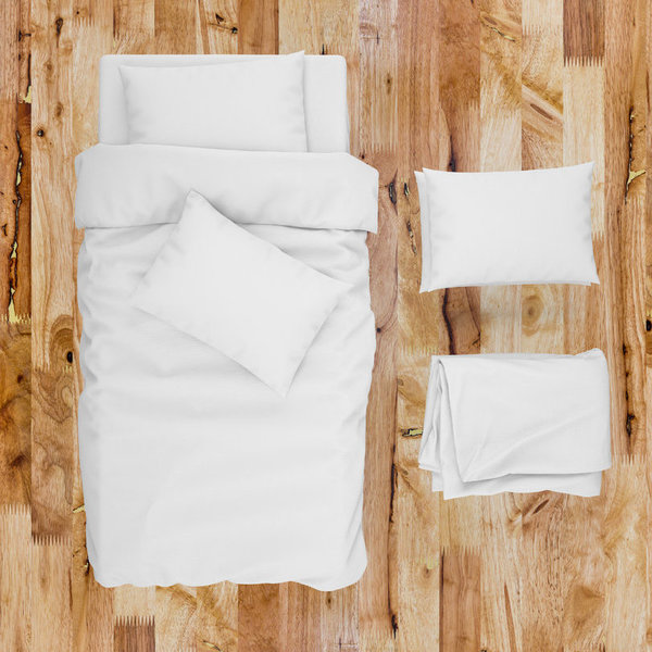 Pillow case Peace Silk satin 100% organic silk