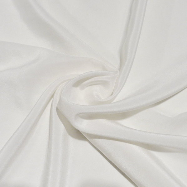 Organic Peace Silk RINARA150 • Crepe de Chine white • 100% silk