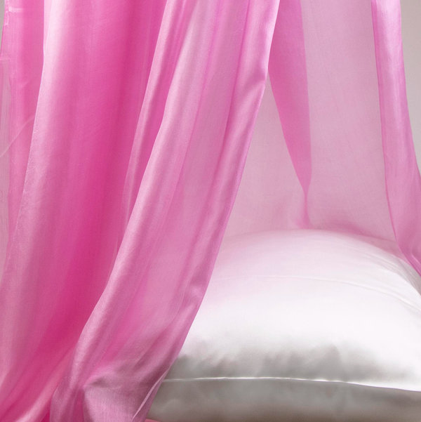 Crib Canopy Peace Silk • 100% organic silk