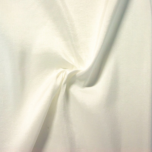 Organic Peace Silk DUPION LW • plain weave white • 100% silk