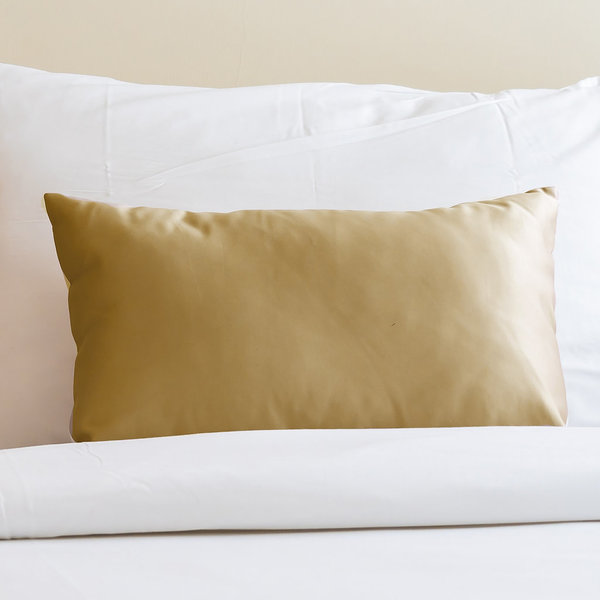 Pillow case and Duvet cover Peace Silk satin • Moonshine • 100% organic silk