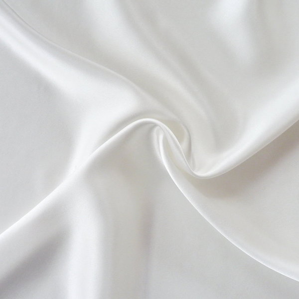 Organic Peace Silk TUSHITA 200 • satin  white • 100% silk