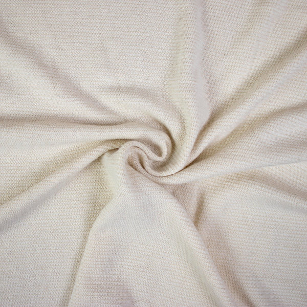 Organic Peace Silk jersey MORA XL • 100% silk natural white